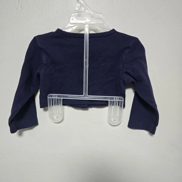 Kids Navy Blue Cardigan. Perfect For Any Style Of Clothing For Your Little One. - Picture 2 of 4